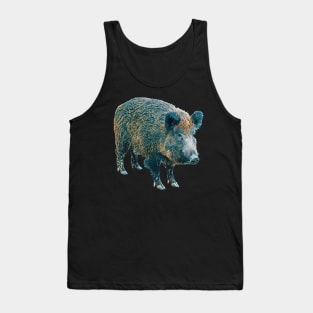 Boar - Woodland Themed Kids Room, Funny Gifts For Forester, Cute Animals Tank Top